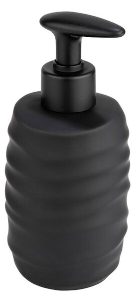Dozator de săpun lichid negru din ceramică 400 ml Illana – Wenko