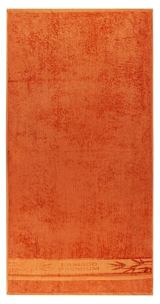 Prosop de corp 4Home Bamboo Premium portocaliu, 70 x 140 cm