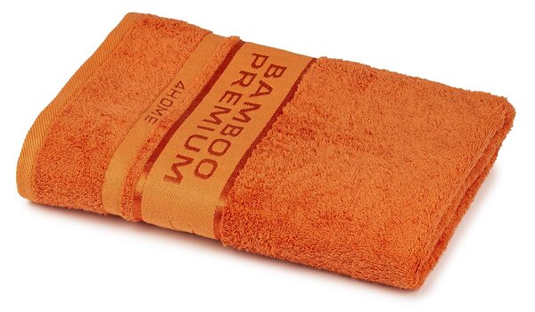 Prosop de corp 4Home Bamboo Premium portocaliu, 70 x 140 cm