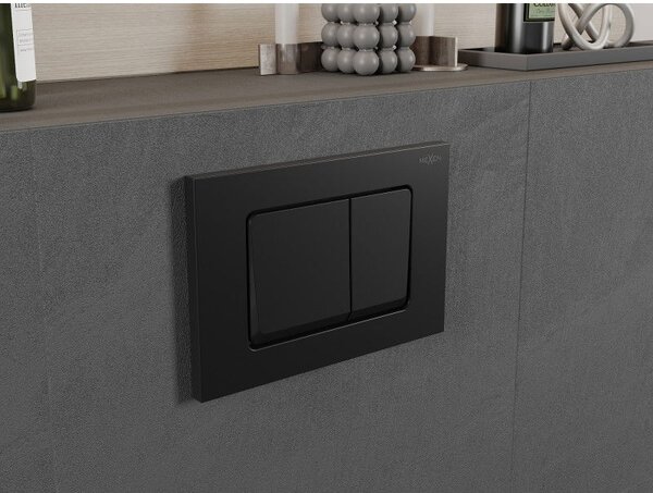 Mexen Fenix 10 XS buton de spălare, negru mat - 601003