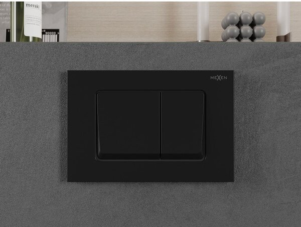 Mexen Fenix 10 XS buton de spălare, negru mat - 601003