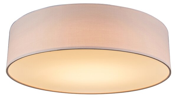 Plafoniera roz 40 cm incl. LED - Drum LED