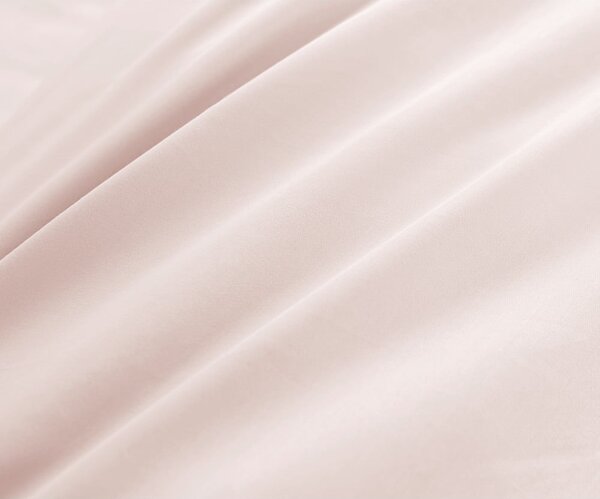 Lenjerie de pat din bumbac satinat Bianca Blush, 200 x 200 cm, roz