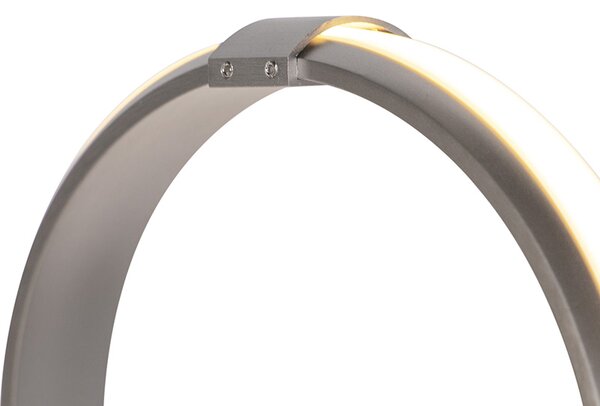 Lampă pendantă de design din oțel reglabilă cu LED inclus - Viola Due