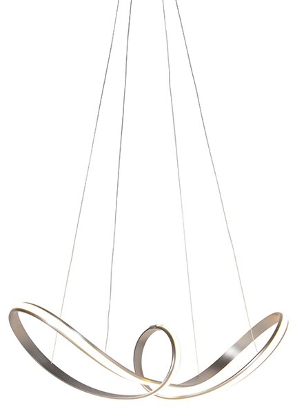 Lampă suspendată design din oțel, reglabilă, inclusiv LED - Viola Due