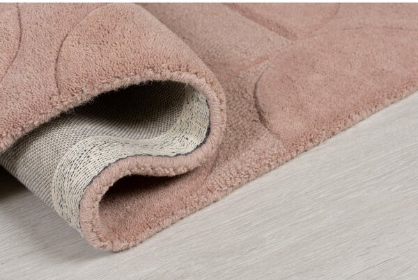 Covor din lână Flair Rugs Gigi, 120x170 cm, roz