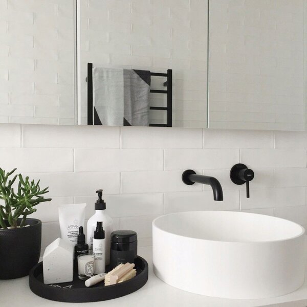 Baterie Incastrabila Rea Lungo Black Mat negru MAT + BOX