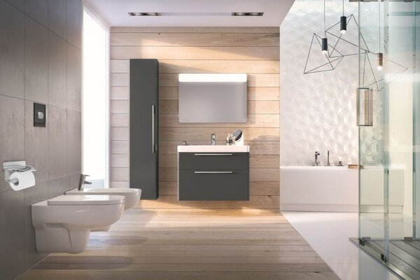 Rea Rea, suport hârtie igienică 390175A, argintiu, HOM-00551