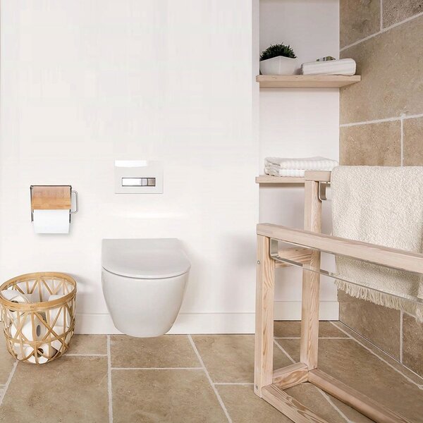 Suport pentru hartie igenica din bambus 390227 BAMBOO