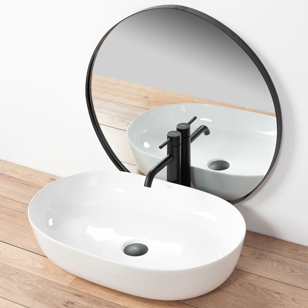 Lavoar ceramic pentru blat CLEO alb - REA