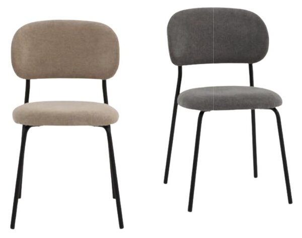 Scaun NEO, tesatura, structura metalica - PORTOCALIU