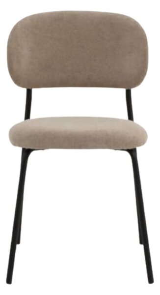 Scaun NEO, tesatura, structura metalica - BEJ
