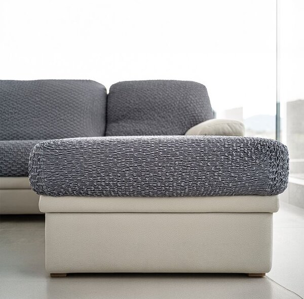 Huse bielastice MODULO gri închis pernă de șezut S (40-59 cm x 50-80 cm)