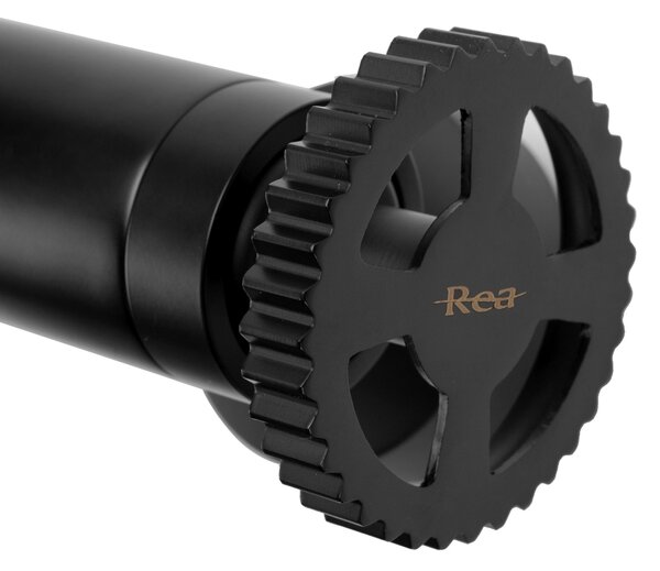 Rea Vertigo, baterie de baie cu set de duș de mână, negru mat, REA-B9669