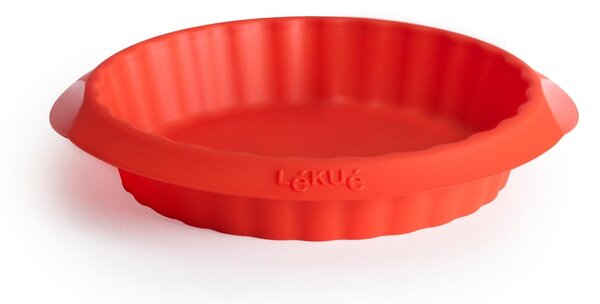 Formă din silicon pentru plăcintă Lékué, ⌀ 12 cm, roșu