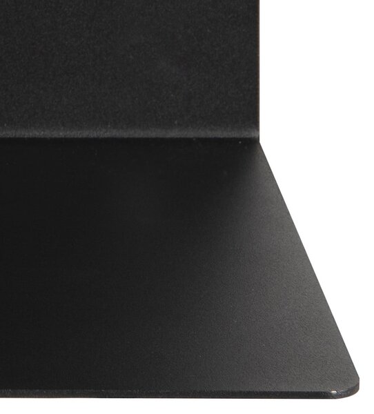 Raft dublu de perete din metal Actona Joliet, lățime 35 cm, negru