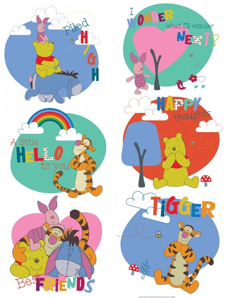 Sticker Winnie Pooh - 65x85cm - DK1770