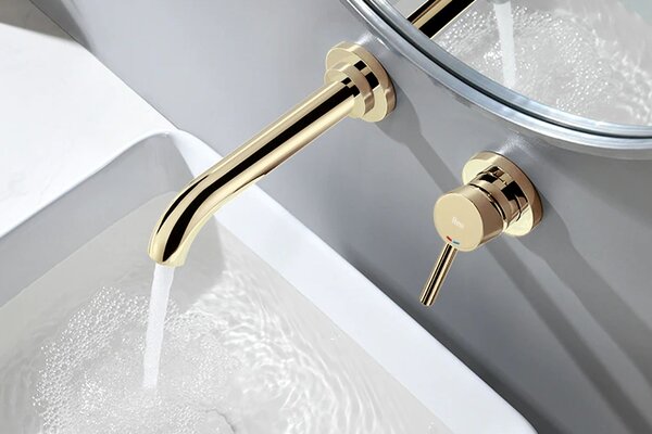 Baterie incastrata Rea Lungo Long Gold Auriu + BOX