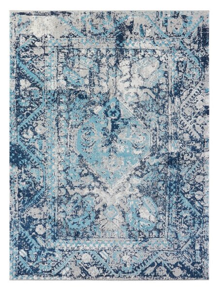 Covor Nouristan Chelozai, 80 x 150 cm, albastru