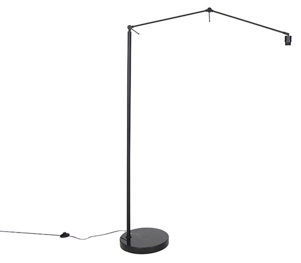 Lampa de podea moderna neagra ajustabila - Editor