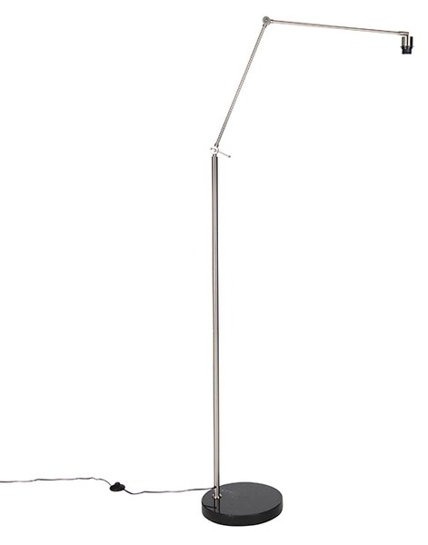 Lampa de podea moderna din otel reglabilă - Editor
