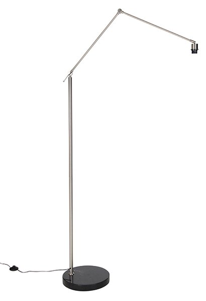 Lampa de podea moderna din otel reglabilă - Editor