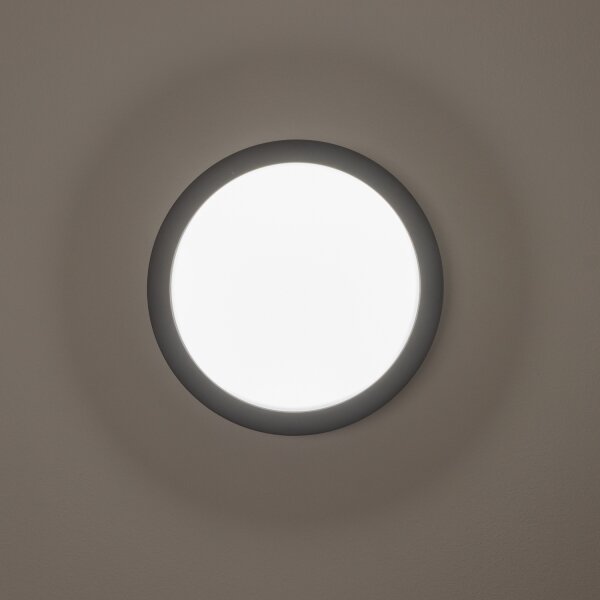 Plafonieră LED de exterior LED/20W/230V IP54 antracit Brilagi