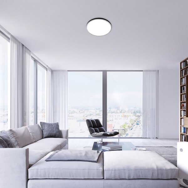 Rabalux 2290 - Plafonieră LED RGB dimabilă RASMUS LED/22W/230V + telecomandă