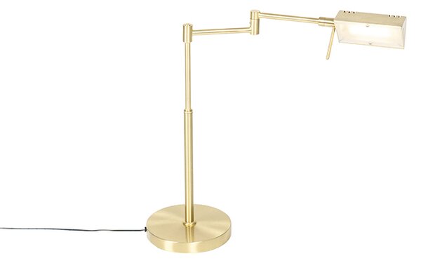 Lampă de masă de design auriu, cu LED cu dimmer tactil - Notia
