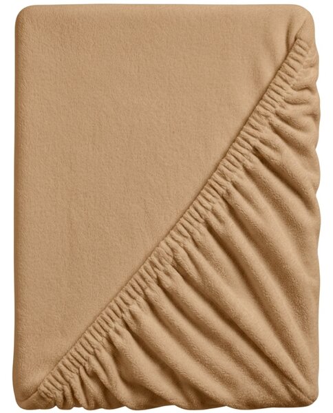 Cearsaf Cocolino microplus cu elastic SOFT 90x200 cm bej