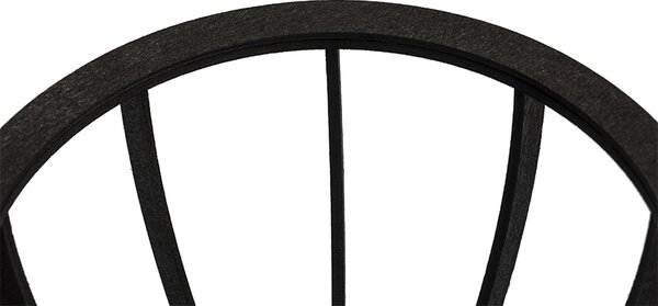 Plafoniera industriala neagra cu 2 lumini - Fotu