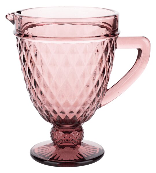 KONDELA Sticlă de apă, 1150ml, roz, VERITAS