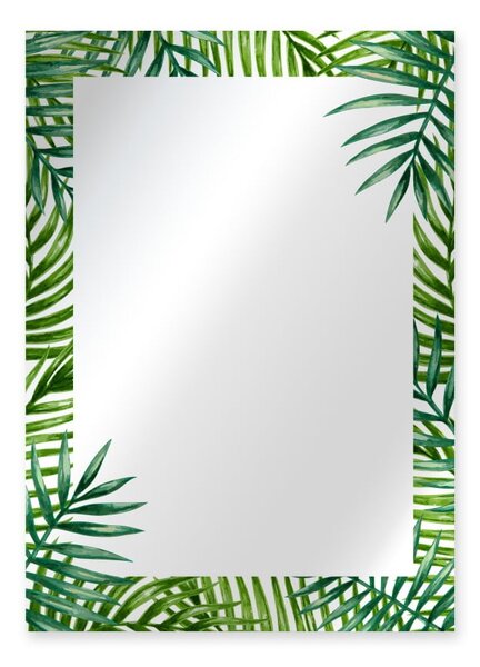 Oglindă de perete Surdic Espejo Decorado Monstera, 50 x 70 cm
