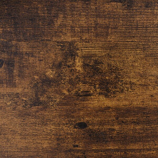 Suport rotund pentru flori TAYLOR ⌀ 32 cm, maro rustic/negru