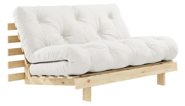 Canapea extensibilă albă 140 cm Roots - Karup Design