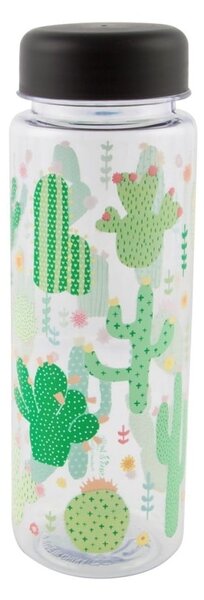 Sticlă pentru apă Sass & Belle Colourful Cactus, 450 ml