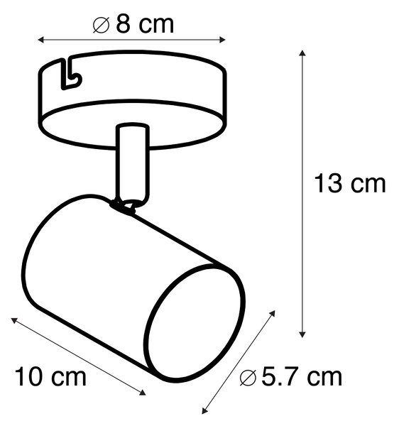 Spot inteligent alb, incl. Sursă de lumină WiFi GU10 reglabilă - Jeana