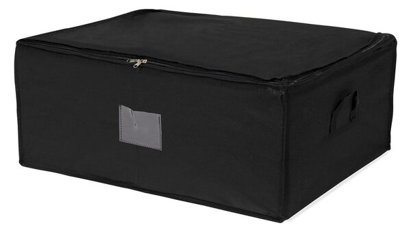 Cutie de depozitare cu fermoar Compactor Compress Pack, 210 l, negru