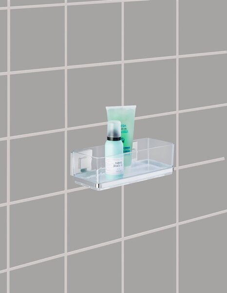 Suport pentru cosmetice Wenko cu sistem de prindere Vacuum-Loc, până la 33 kg