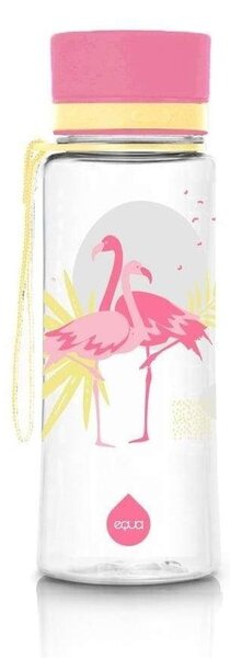 Sticlă Equa Flamingo, 600 ml, roz