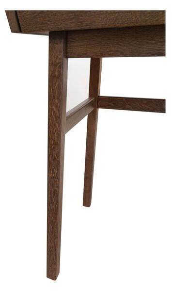 Birou cu blat de lucru retractabil Woodman Carteret, lățime 115 cm