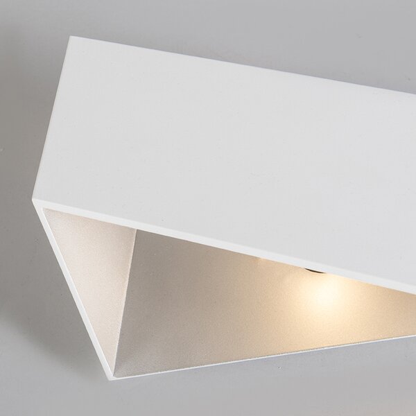 Lampa de perete de design alb - Fold