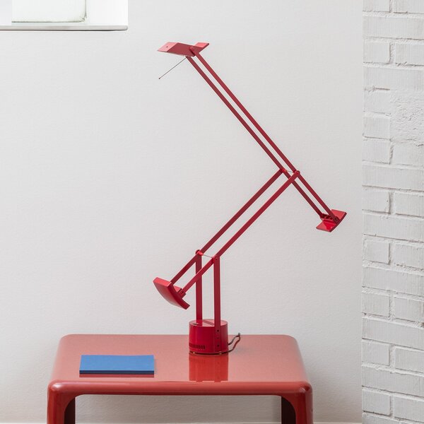 Artemide Tizio lampă de masă LED designer, roșu, Roșu, Studiu / Birou, Plastic, Design