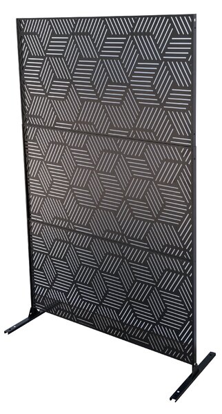 Furnigo Paravan metalic - negru