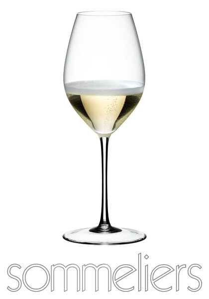 Pahar pentru sampanie si vin spumant, din cristal Sommeliers Champagne Wine Clear, 445 ml, Riedel