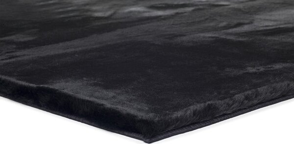 Covor Universal Fox Liso, 80 x 150 cm, negru