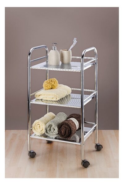 Raft mobil din metal argintiu 41x75 cm - Wenko