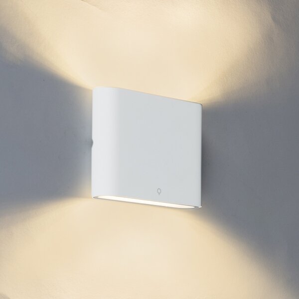 Aplic modern de exterior alb 11,5 cm cu LED - Batt
