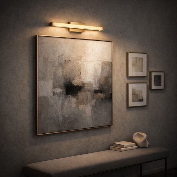 Lampa de perete LED 42CM APP1851-1W BRUSH GOLD
