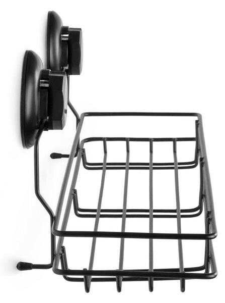 Suport autoadeziv pentru bucătărie Compactor Bestlock Black Kitchen, 45,5 x 12 cm